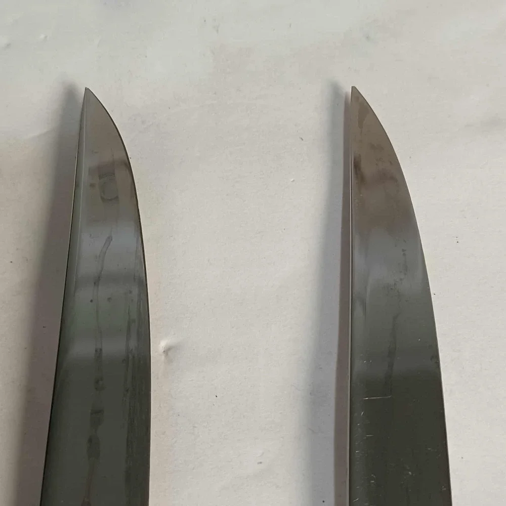 Vintage Carvel Hall Stainless‎ USA Steak Knives Set of 8 Dinner Knives MCM